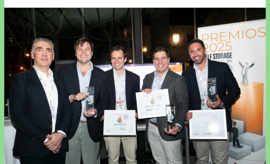 Storemore Móstoles, galardonado como el Mejor Centro de Self-Storage Abierto en 2024